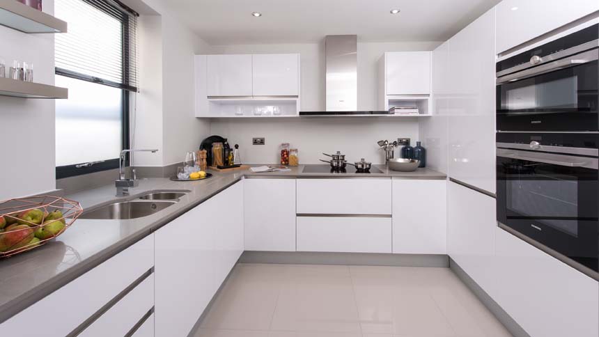 Catherine's Walk kitchen (Metis Homes)