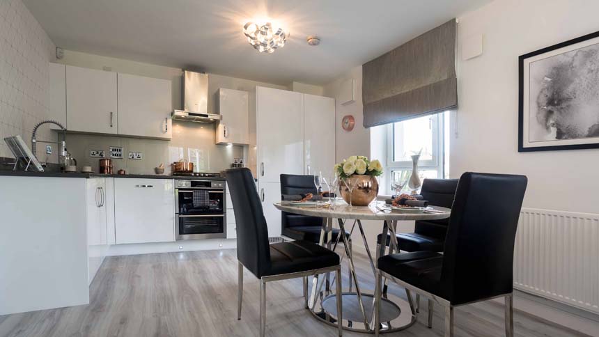 The Gyle kitchen/diner (Barratt Homes)