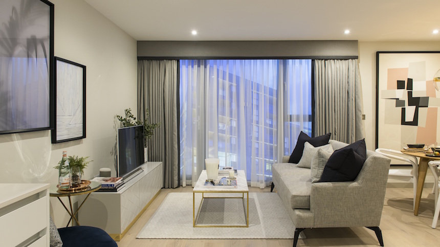 Jigsaw's living room