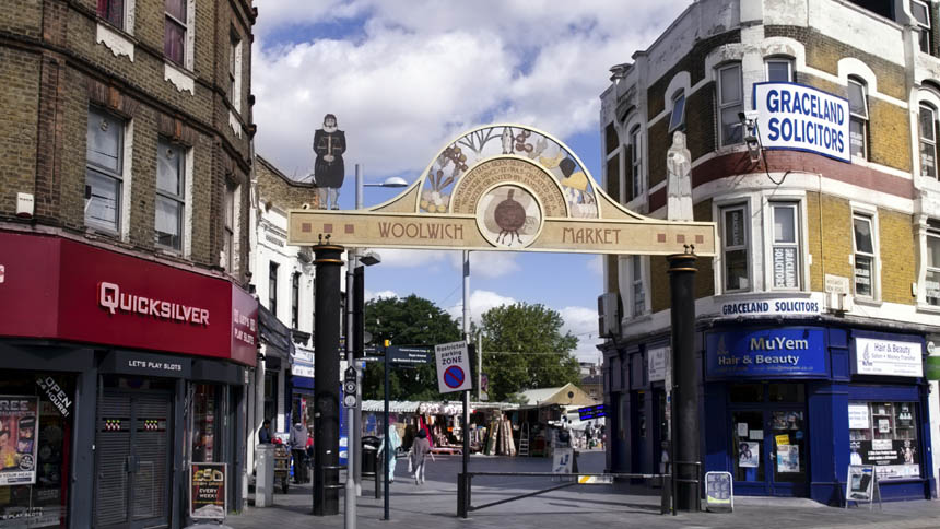 Woolwich town centre