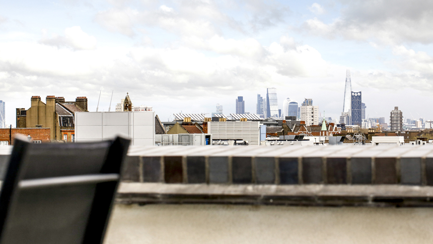 Roof terrace