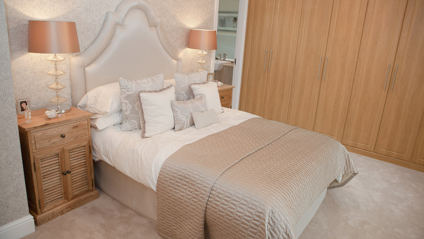 Hall Gardens master bedroom