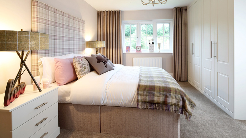 The Highgrove master bedroom