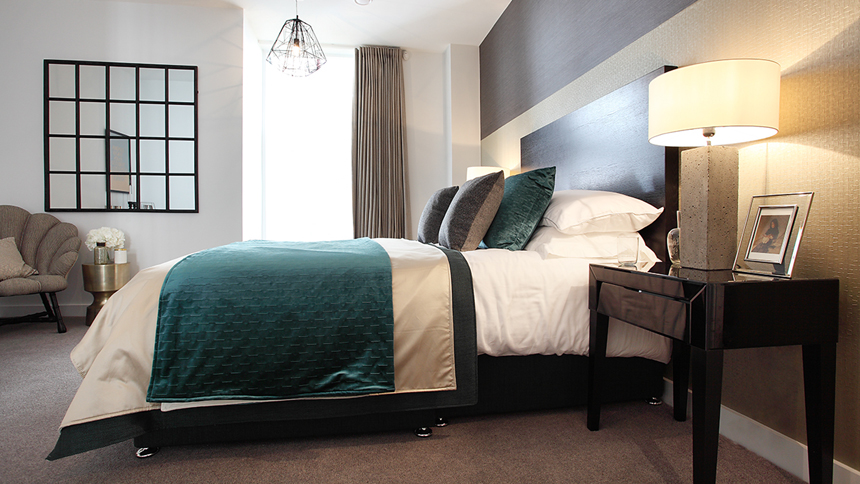Charters Wharf bedroom