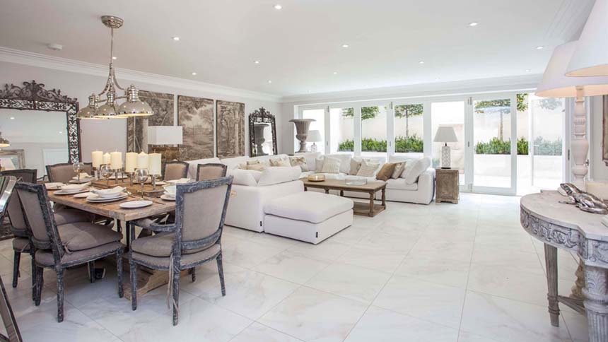 Magnolia House open plan (Aquinna Homes)