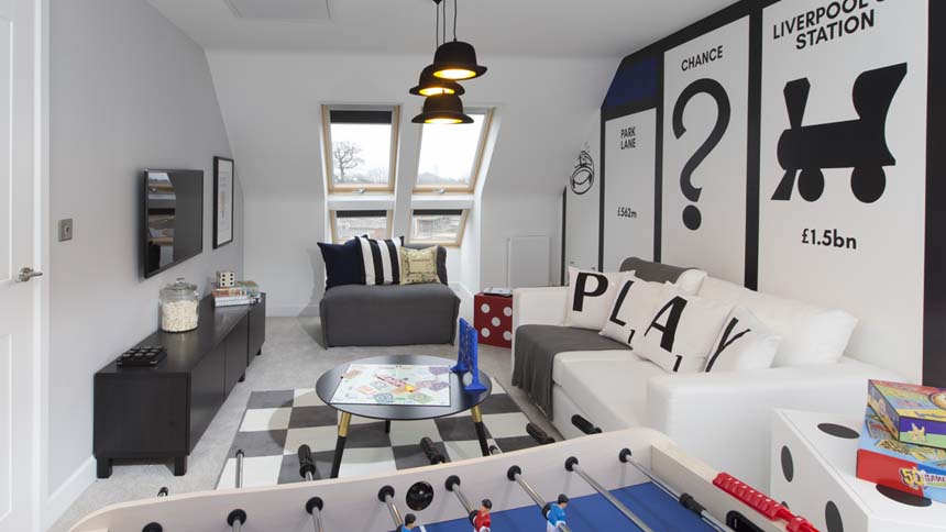 Buckingham games room (DW Homes)