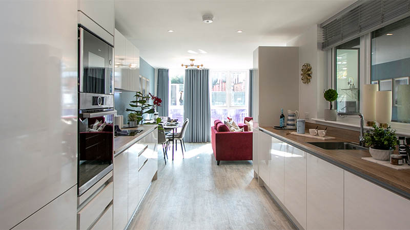 Show apartment at The Wessex