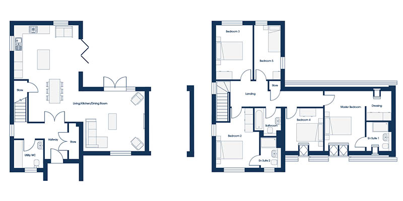 Farmhouse 5 floorplan