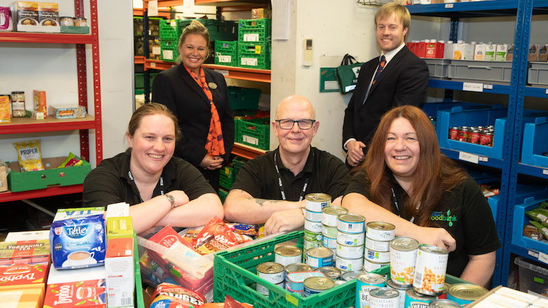 Bellway supporting local food banks