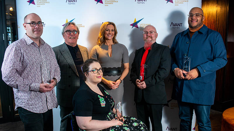  The winners of Let’s Make a Difference Awards