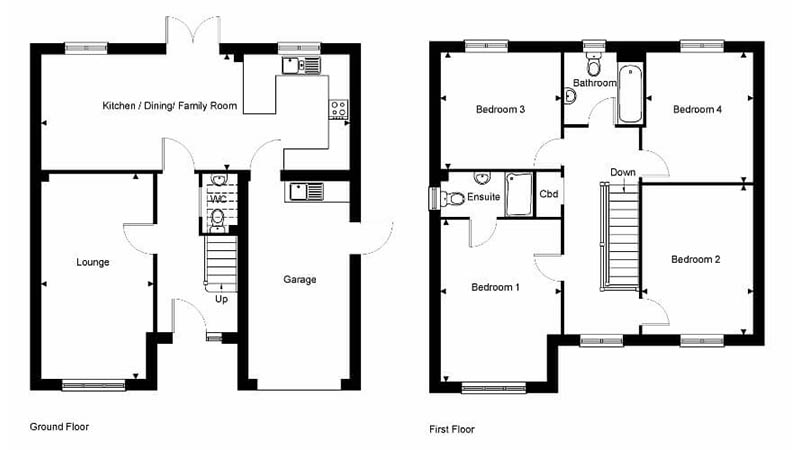 The Camber floorplan