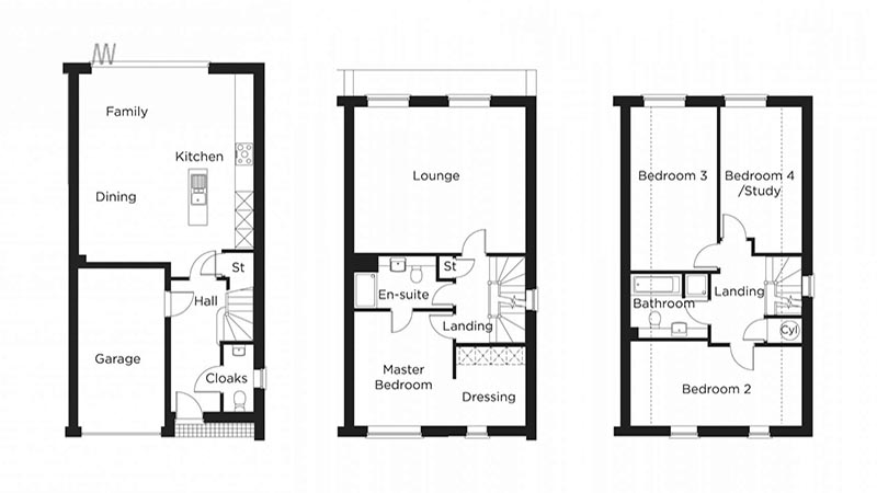 The Byron floor plan
