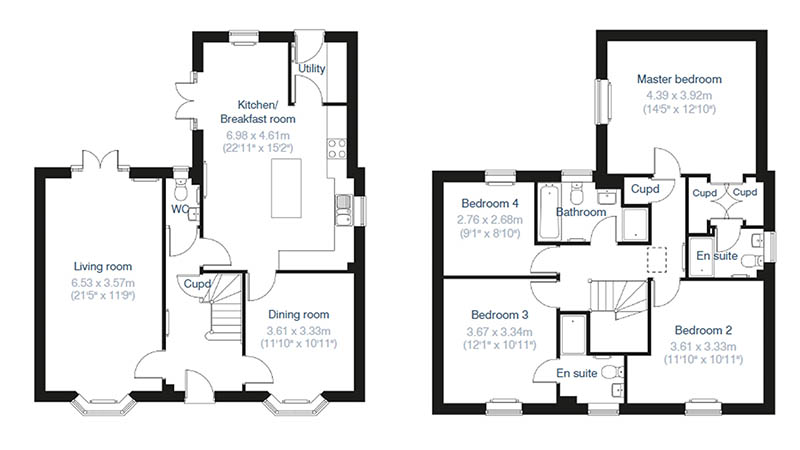 The Whittlebury floorplan