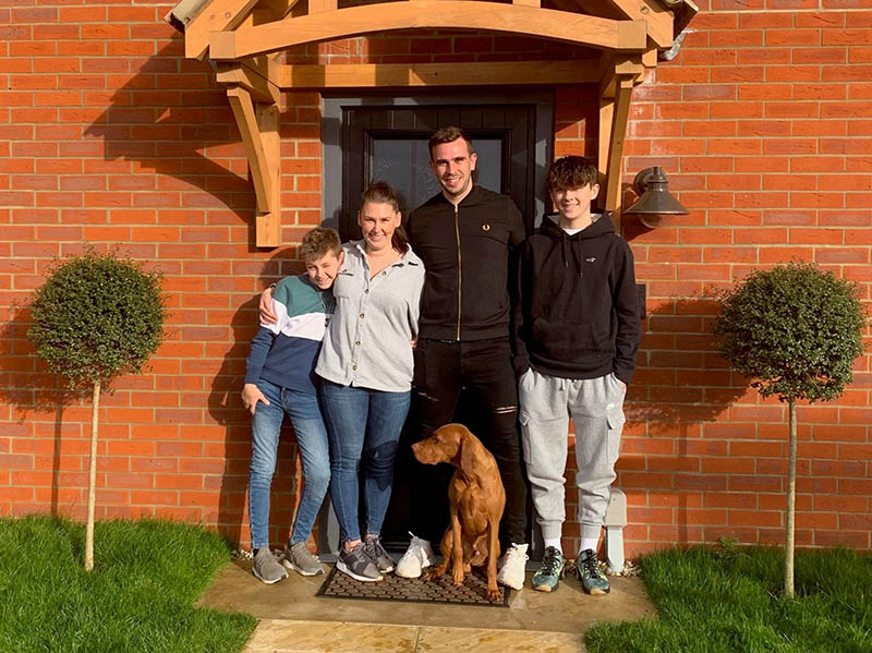 Sorel, Sam and family