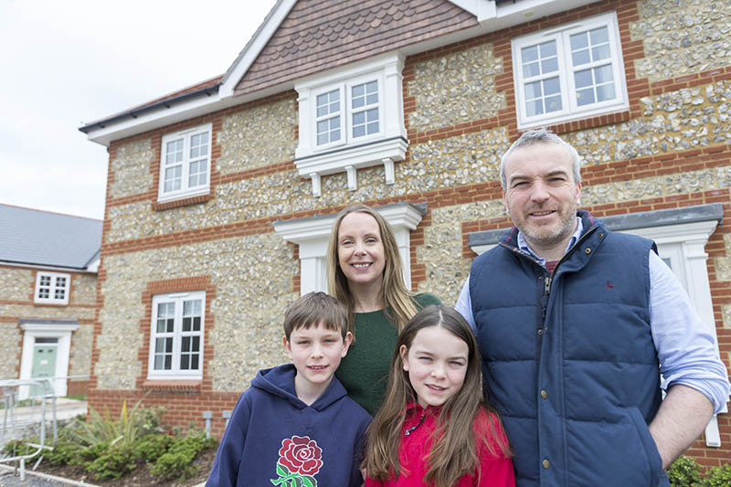The Waite family