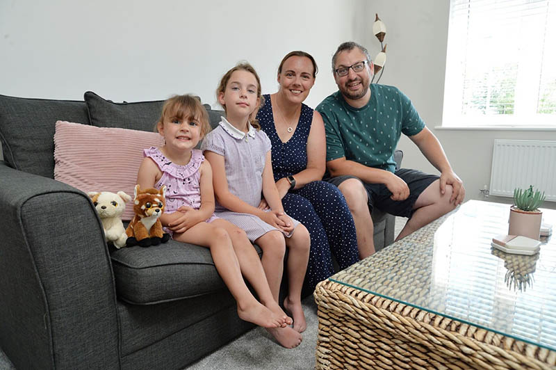 Lara, Maria, Charlotte and Michael