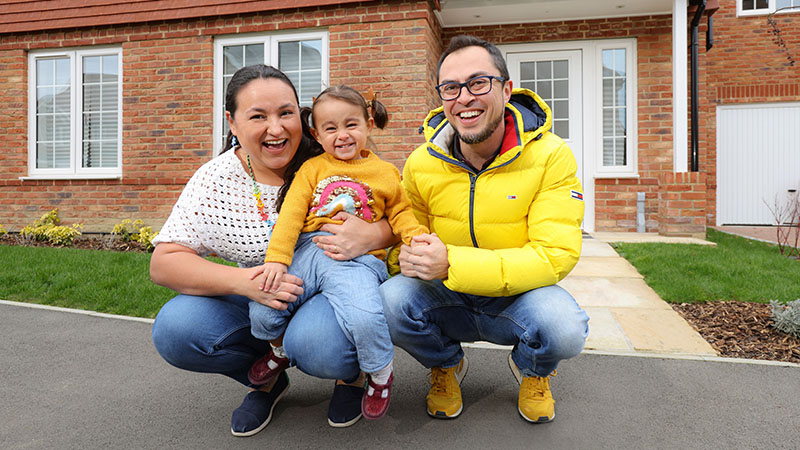 Marcela, Alfonso and Mariana