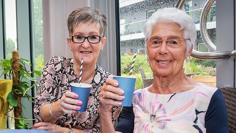 Julie Abram and Rita Swann