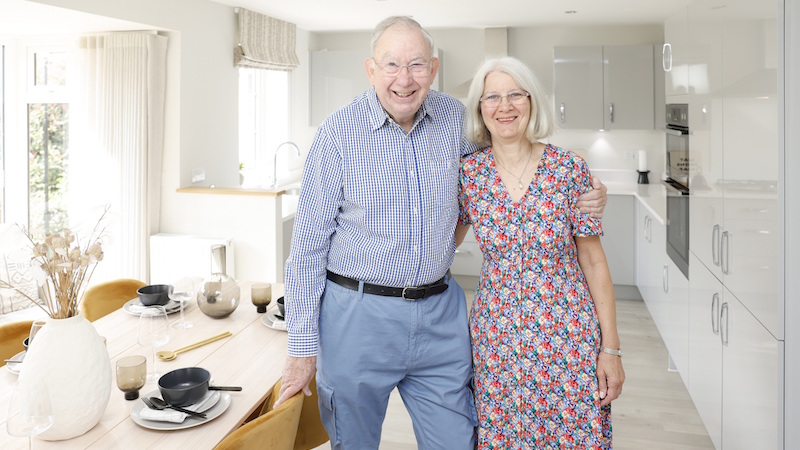 Brian and Christine at Clipstone Park (David Wilson Homes)