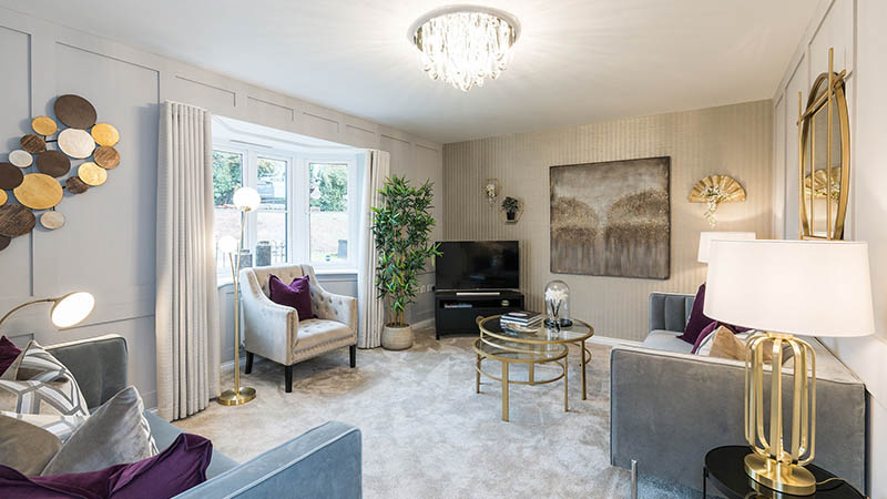 Show home at Seven Acres