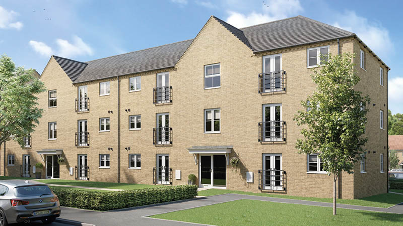 ‘Claythorpe I’ style apartment