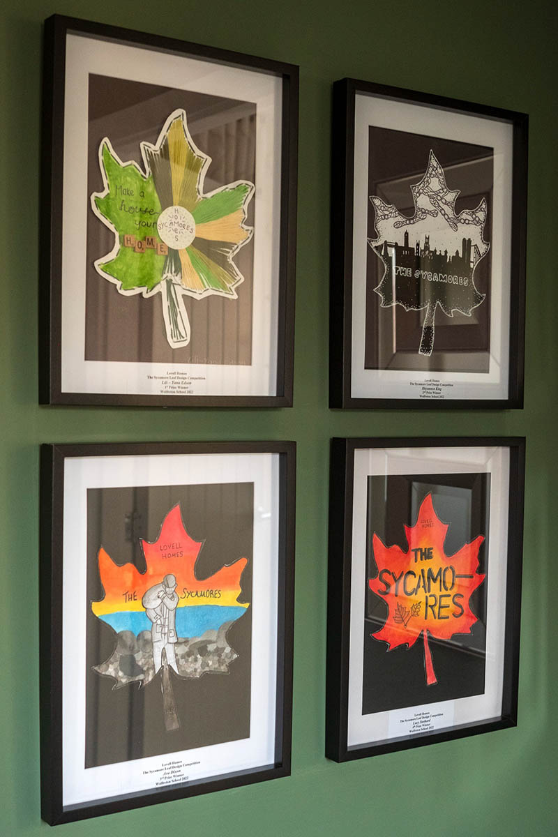 Artwork at The Sycamores
