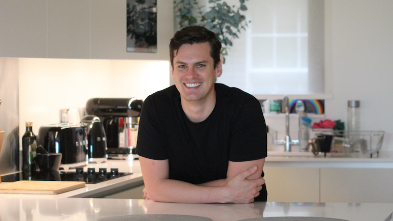 James in his home at Royal Arsenal Riverside