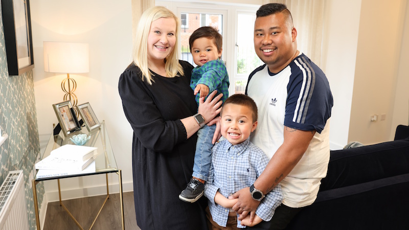 The family at SO Resi Camberley