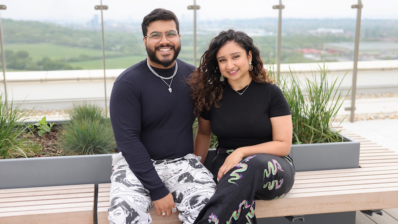 Sajini and Nisal in their new SO Resi home