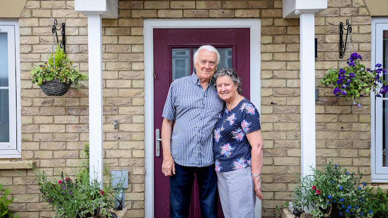 Don and Elizabeth at Platinum Skies Sherborne