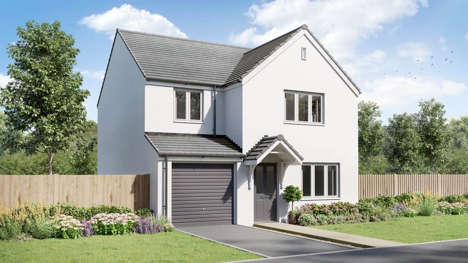 'The Gisburn' at Eve Parc from Persimmon Homes