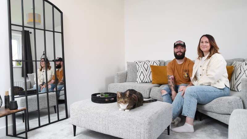 Dean and Jessica at Quantum Fields (Linden Homes)