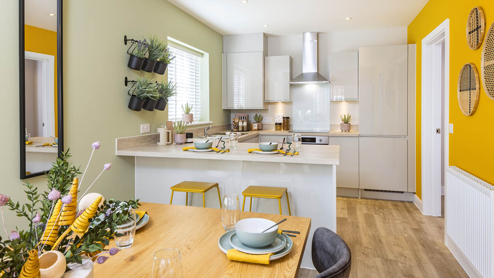 Show home kitchen