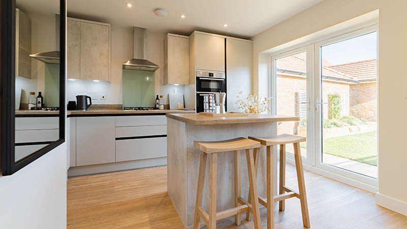 Show home at Rivercross (Bargate Homes)