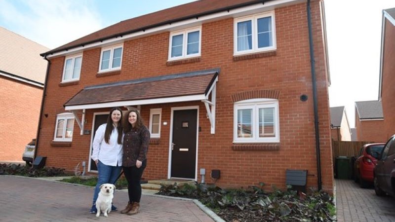 Cat and Tarryn at Whiteley Gardens (St Arthur Homes)