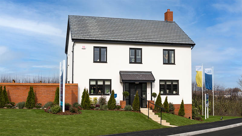 Show home at Hillfoot Fields