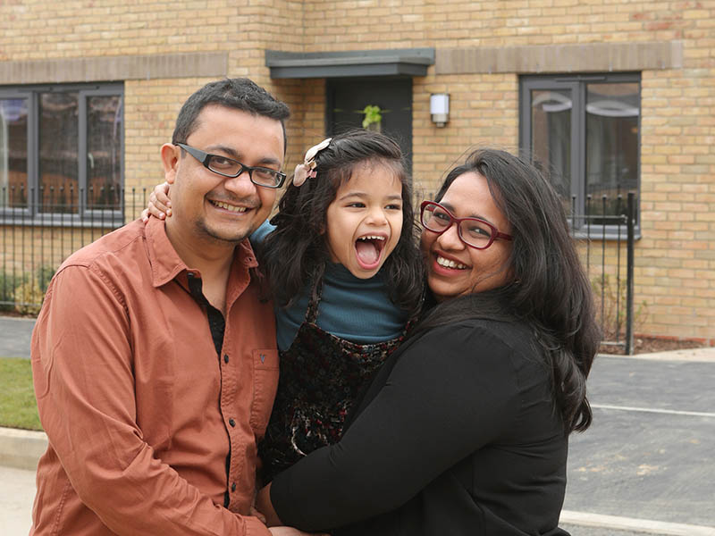 Lalit, Zahara and Neha