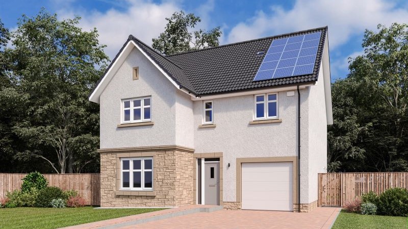 The 'Evan' house type at Earls Rise (Cala Homes)