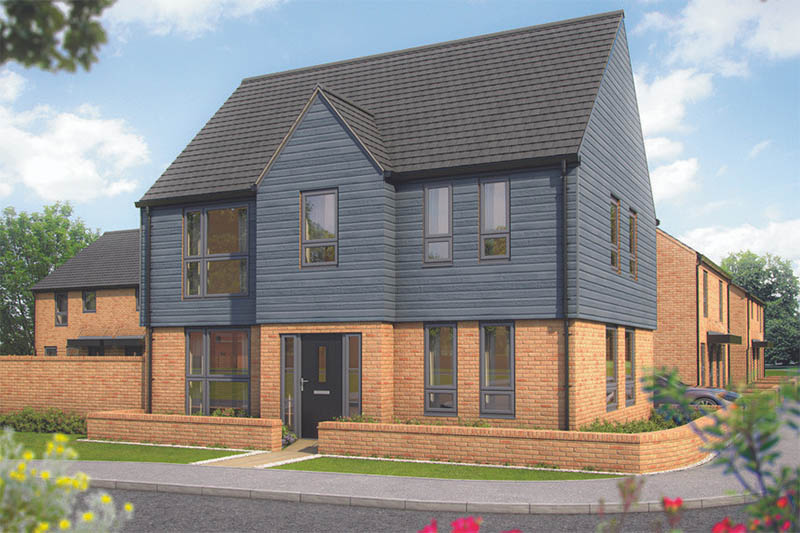 ‘The Chestnut II’ at Glebe Meadows, Bovis Homes