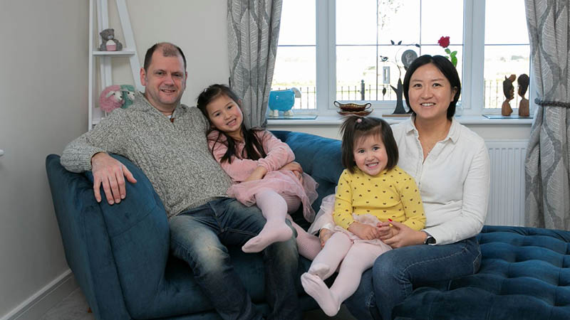 The Turner family at Houlton
