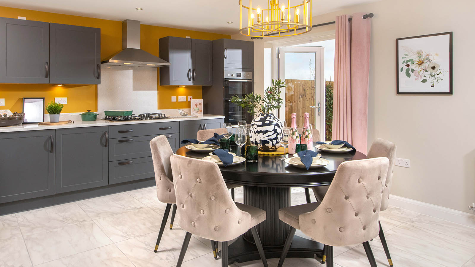 The ‘Plato’ show home at Callendar Park