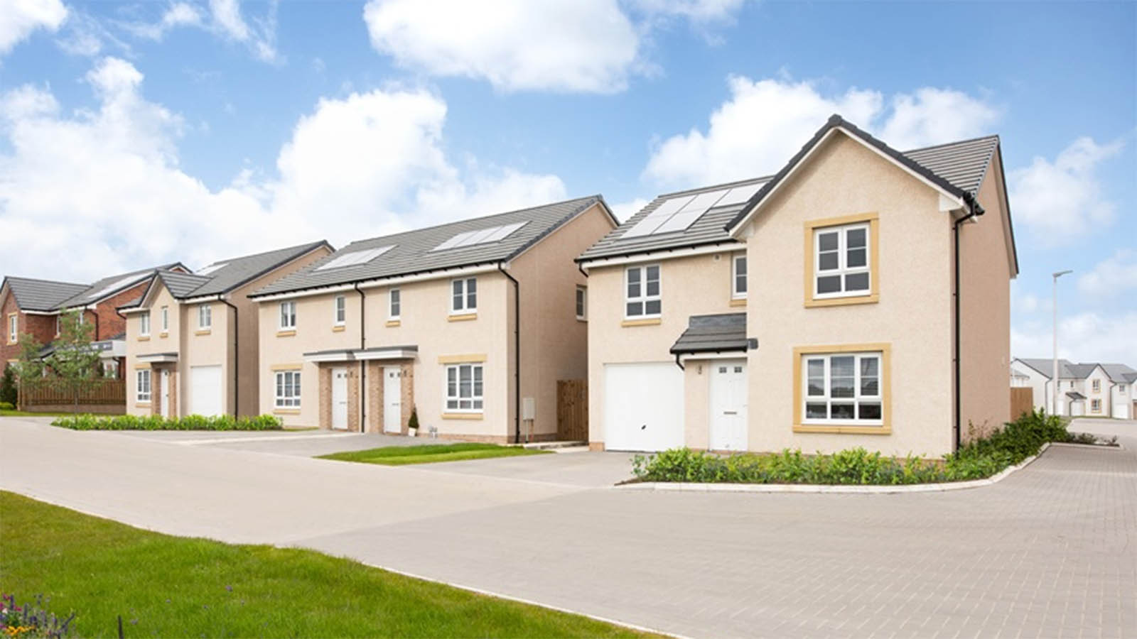 Caisteal Gardens from Barratt Homes