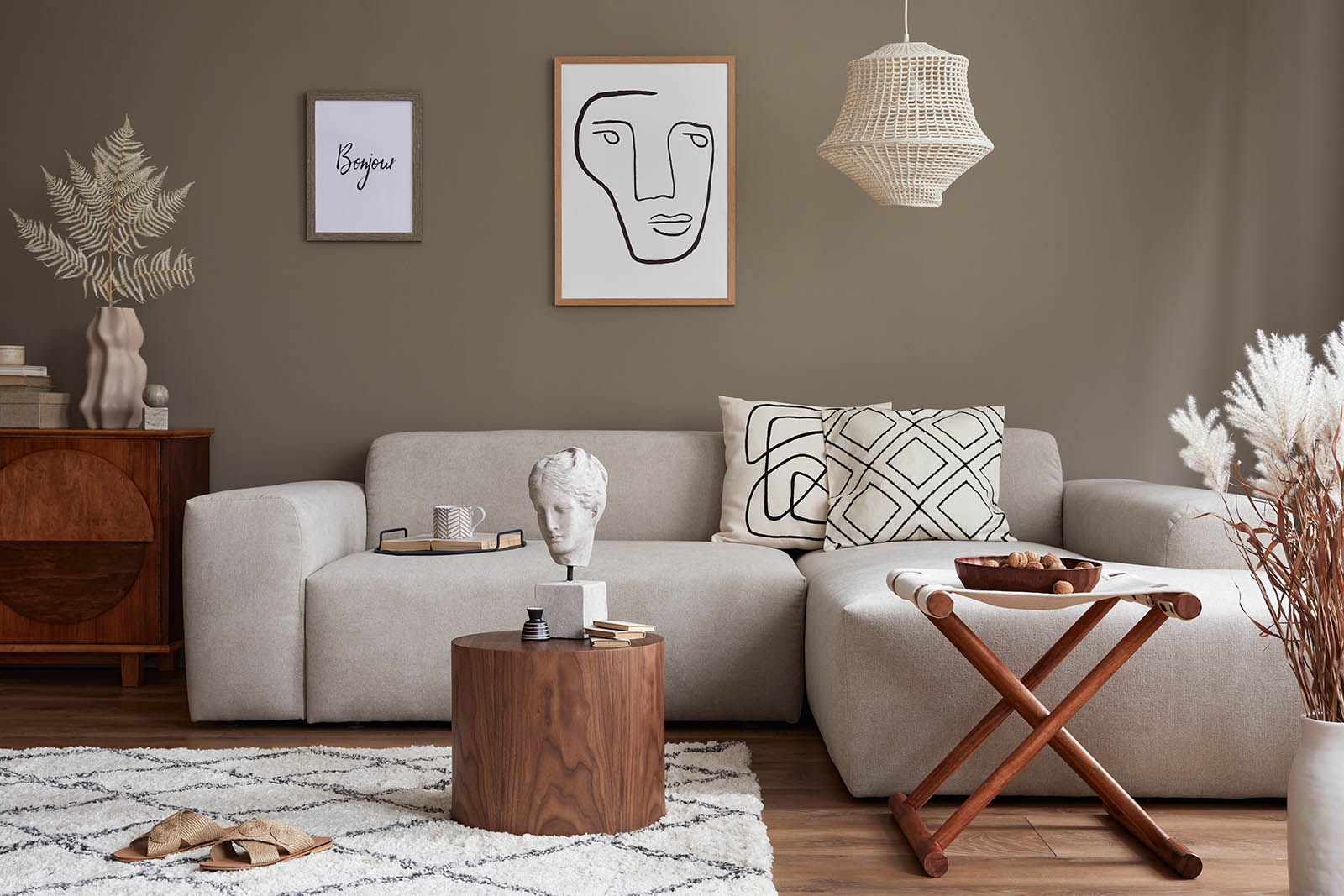 Interior deign living room