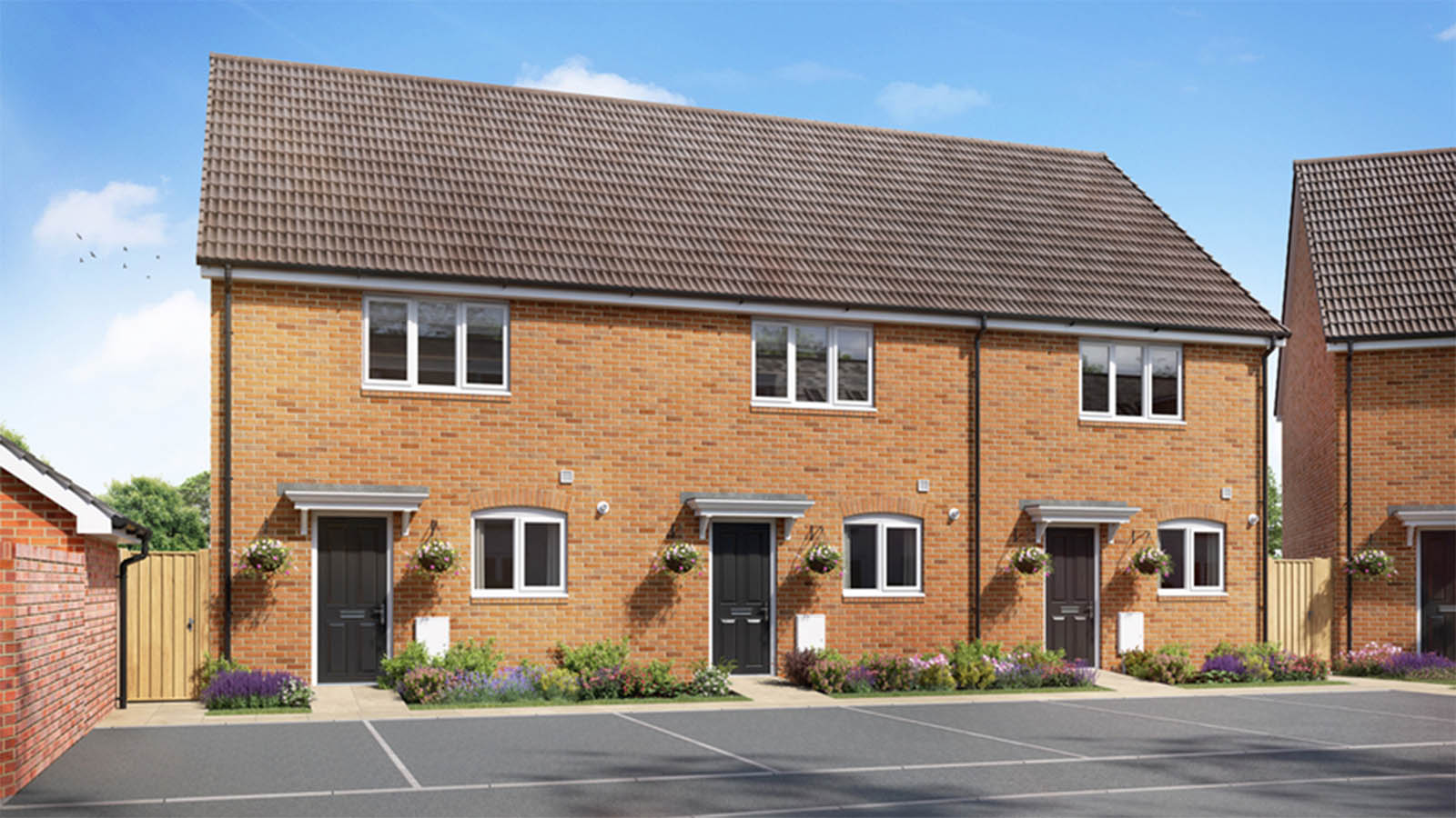 Two-bedroom homes from Bromford at Great Oldbury