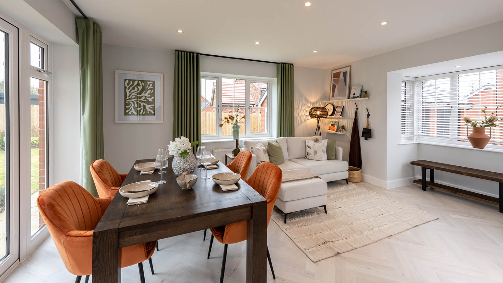 Show home at Bidwell Mews