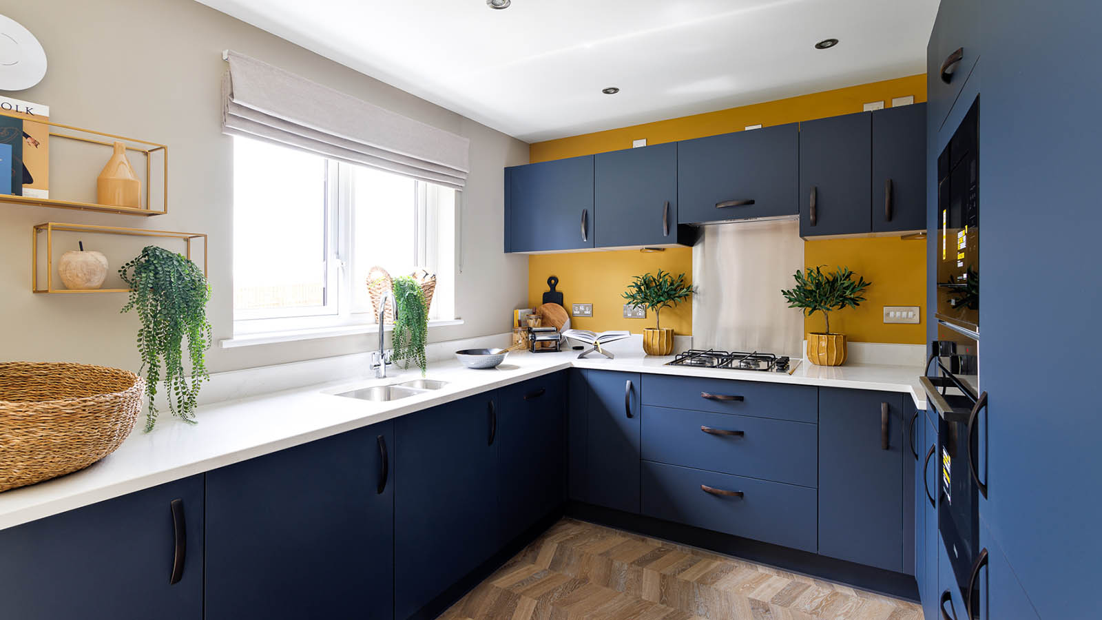 The kitchen of the ‘Geddes’ show house