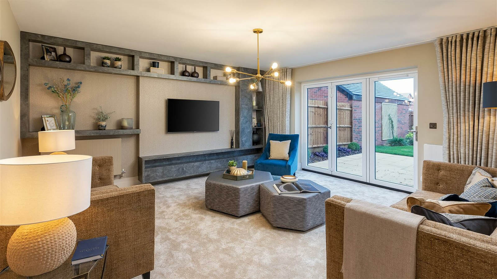 Show home interior at Fairmont