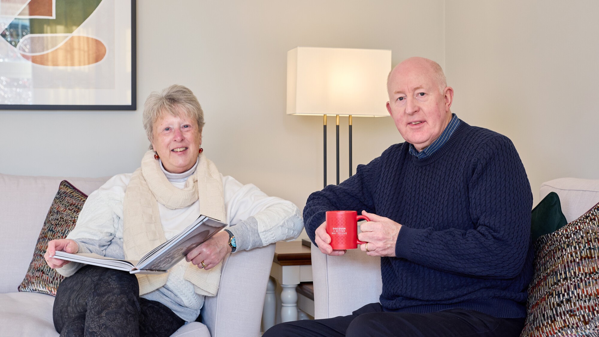 Janet and Rob at Kingsbourne (Redrow)