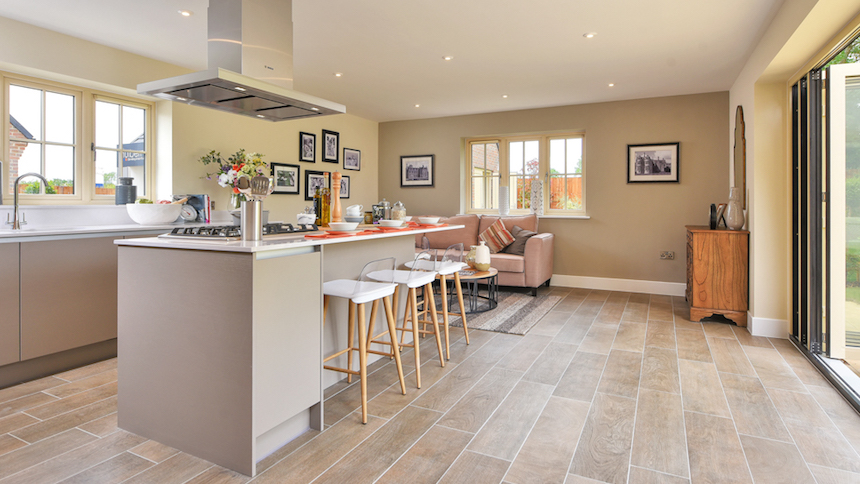 Kitchen/family room