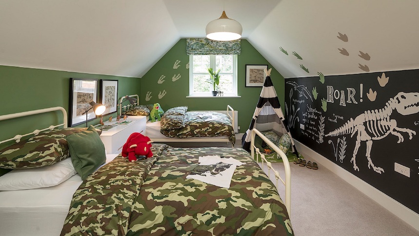 Child's bedroom at the Summerswood show home